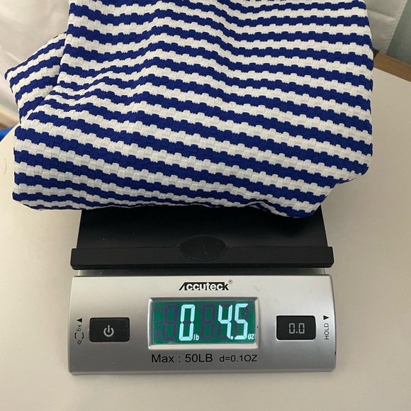 Bonnie Jean Blue and White Striped Kids‎ Dress size 5 - Picture 9 of 9